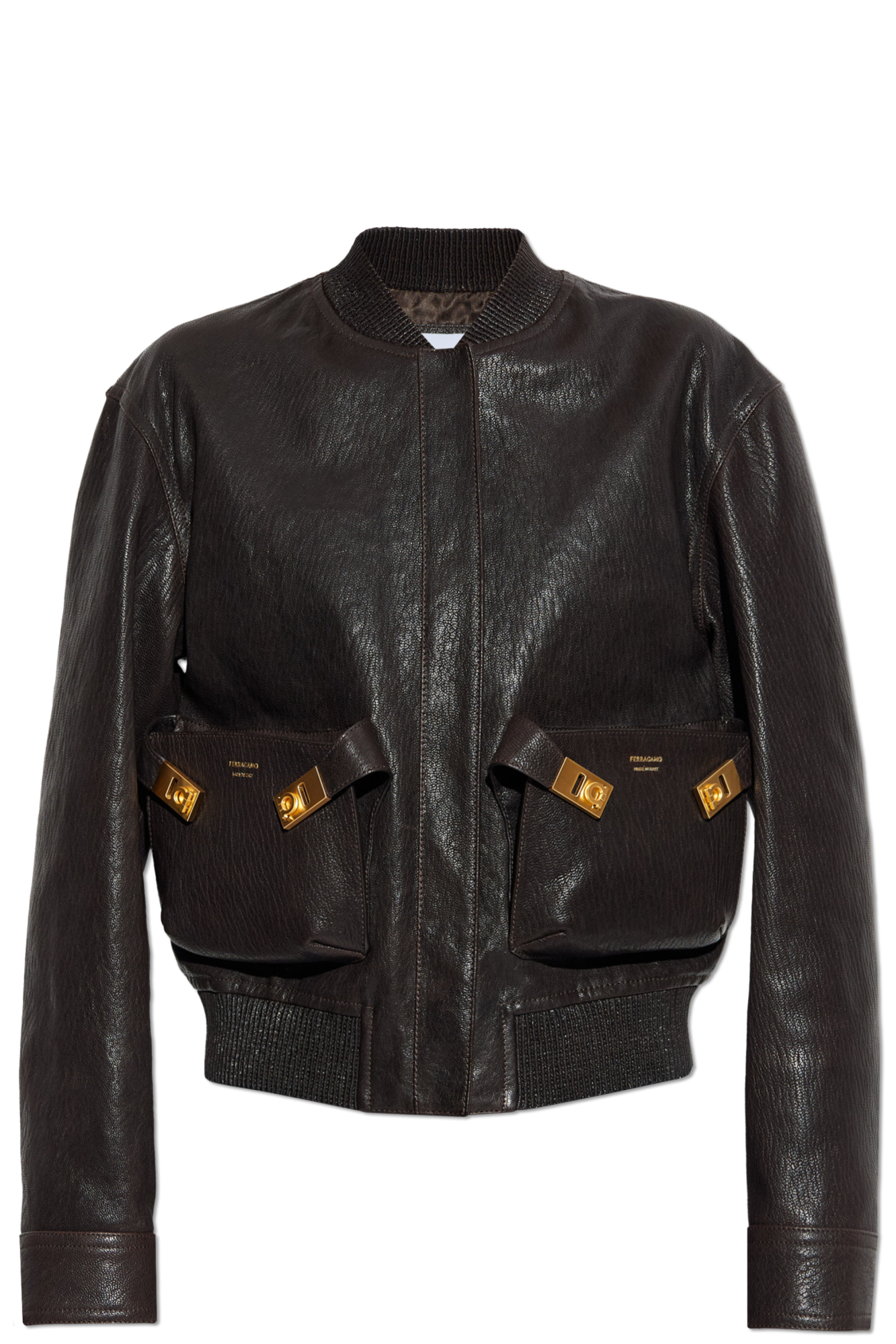 FERRAGAMO Leather jacket | Women's | Vitkac